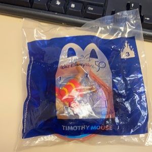Disney 50th Happy Meal Toy Timothy Mouse